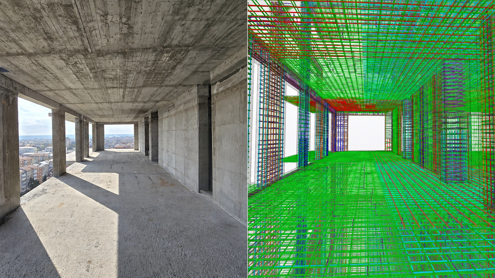 Model 3D — vedere structurală