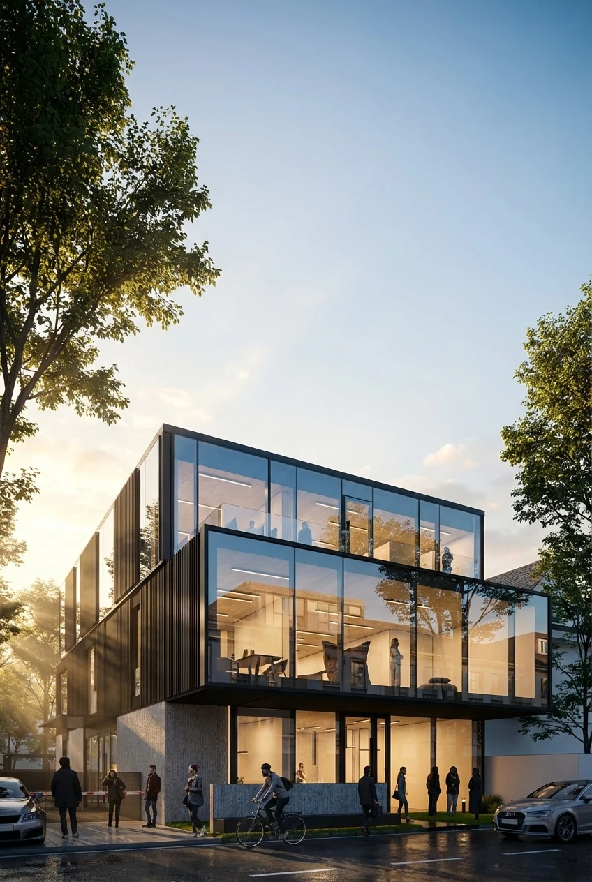 Randare arhitecturală — ZEN Architecture